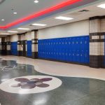 The Molecular Hall at Deer Creek Middle School was designed by Renaissance Architecture.