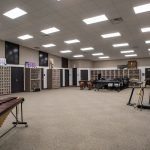 The band room and safe room at Lindsay Leopard Arena was designed by Renaissance Architecture.