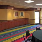 The meeting area at Courtyard by Marriot was designed by Renaissance Architecture