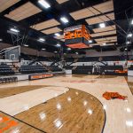 The gymnasium at Lindsay Leopard Arena was designed by Renaissance Architecture.