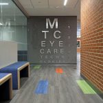 Main entrance of the Metro Technology Centers- Eye Care Technologies Suite was designed by Renaissance Architecture.