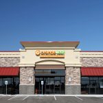 The front of the Westlake Retail strip mall was designed by Renaissance Architecture.