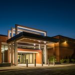 The exterior of Metro Technology Centers- District Center was designed by Renaissance Architecture.