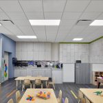 The classroom of Metro Technology Centers- Early Education Center was designed by Renaissance Architecture.
