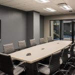 The conference room of Metro Technology Centers- District Center was designed by Renaissance Architecture